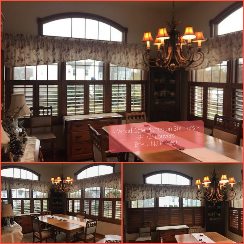 Cafe Style Plantation Shutters