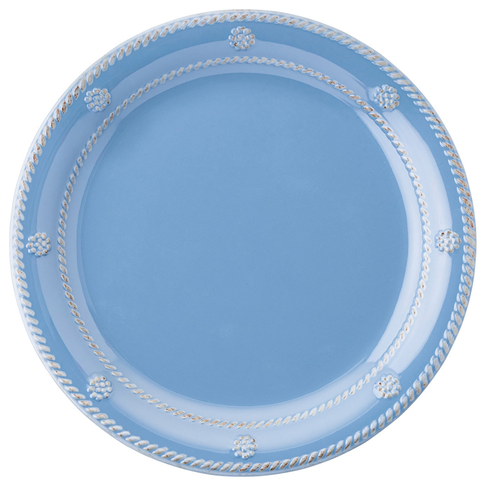 Berry and Thread Chambray Melamine Dessert/Salad Plate Contemporary