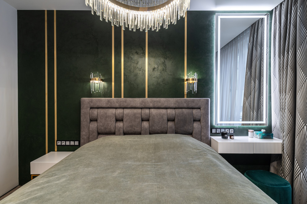 Дизайнерский интерьер московской квартиры 64 м2 ""