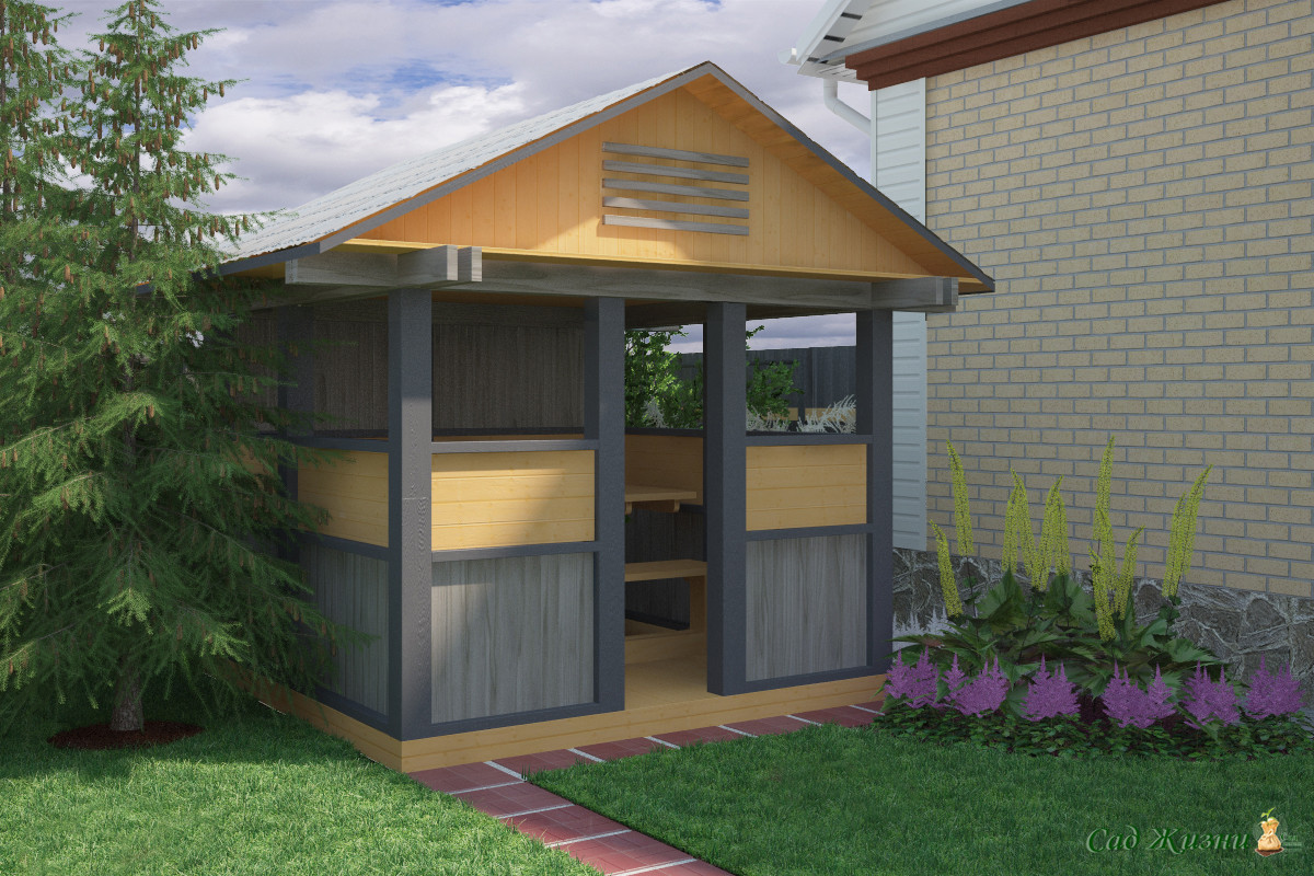 Дизайн приусадебного участка в г. Богданович, Свердловская область