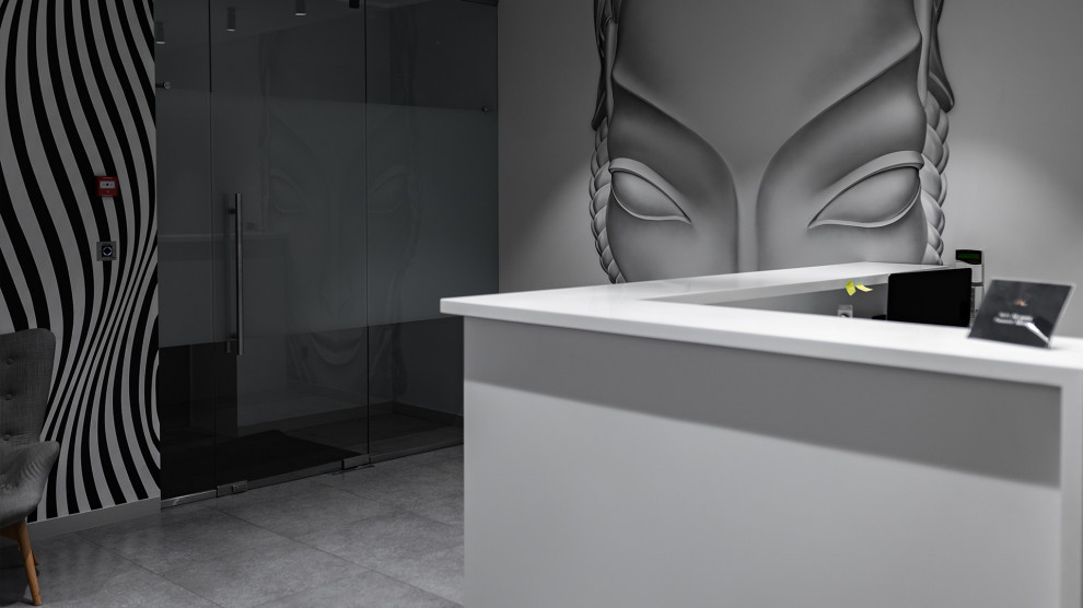 Ракурс росписи с входной группы