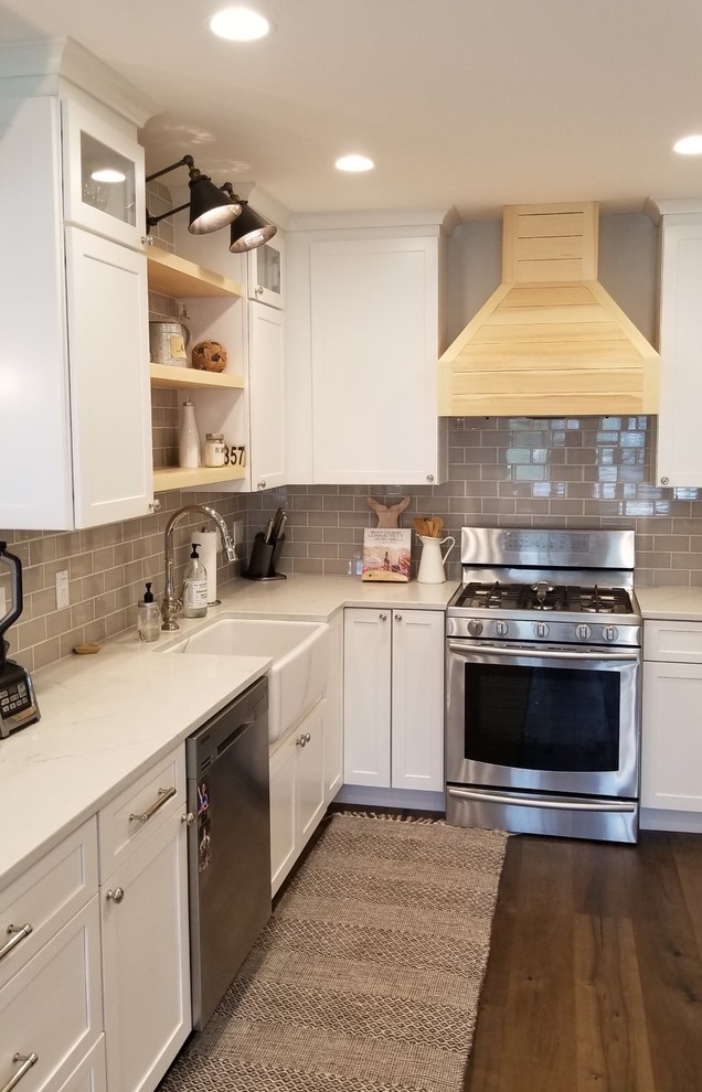 Kitchen Remodel in Niantic CT - Farmhouse - Bridgeport ...