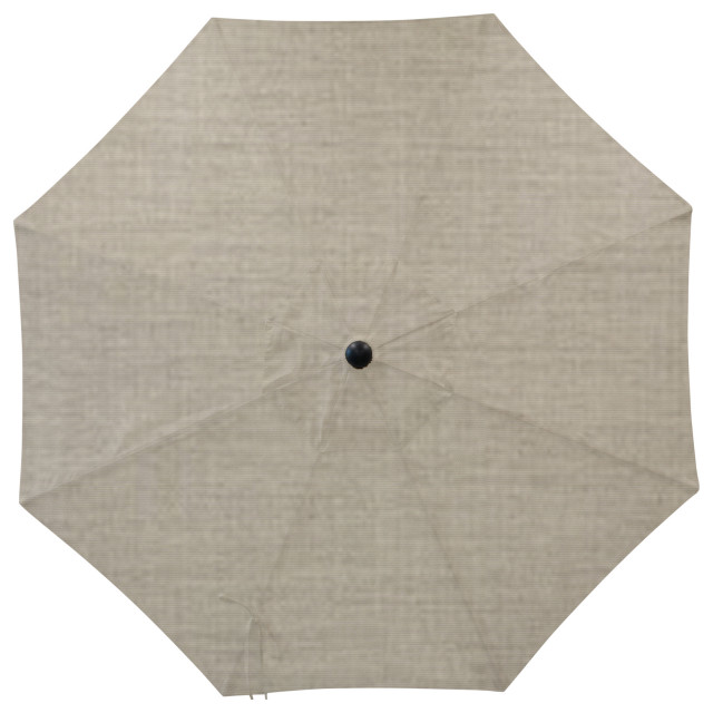 9' Round Universal Sunbrella Replacement Umbrella Canopy Contemporary Outdoor Umbrellas by