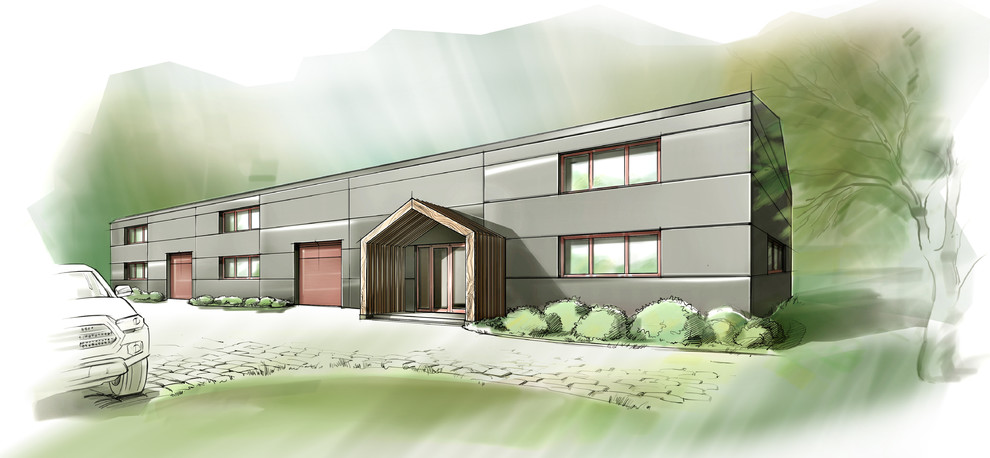 Скетч реконструкции мастерской, Беларусь.