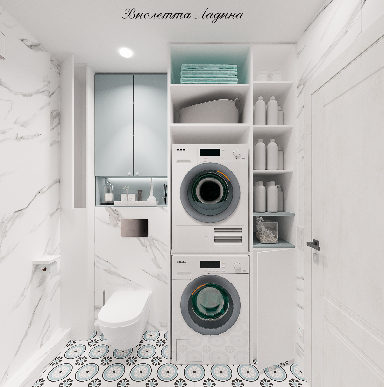 Квартира  в светлых тонах.. Двушка.