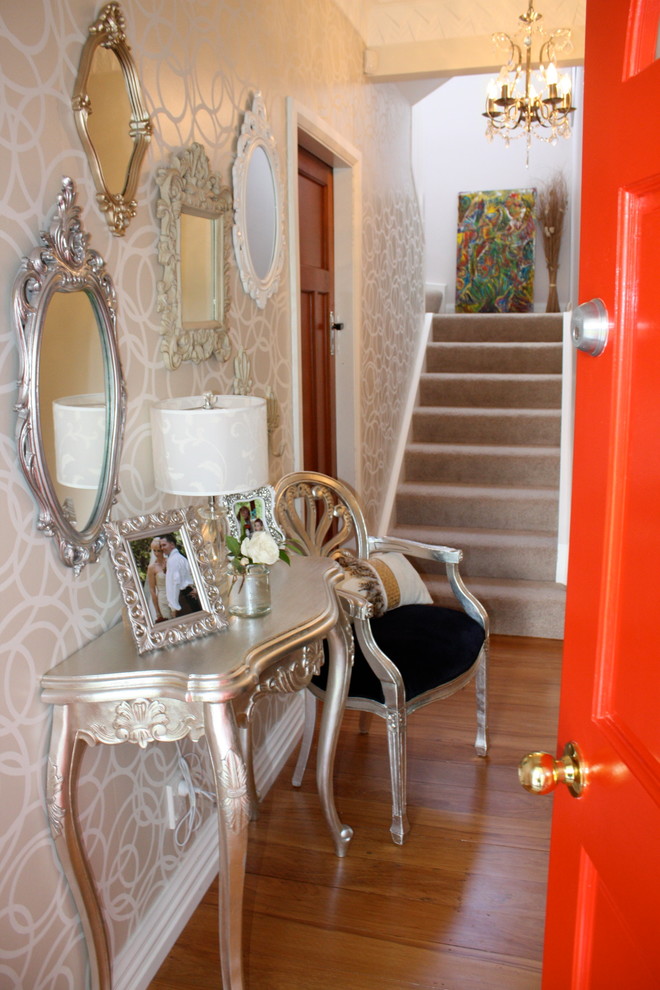 This is an example of a transitional entryway in Wellington.