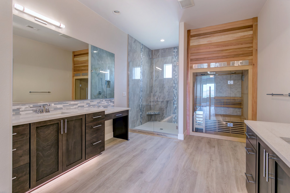 Inspiration for a transitional bathroom remodel in Seattle