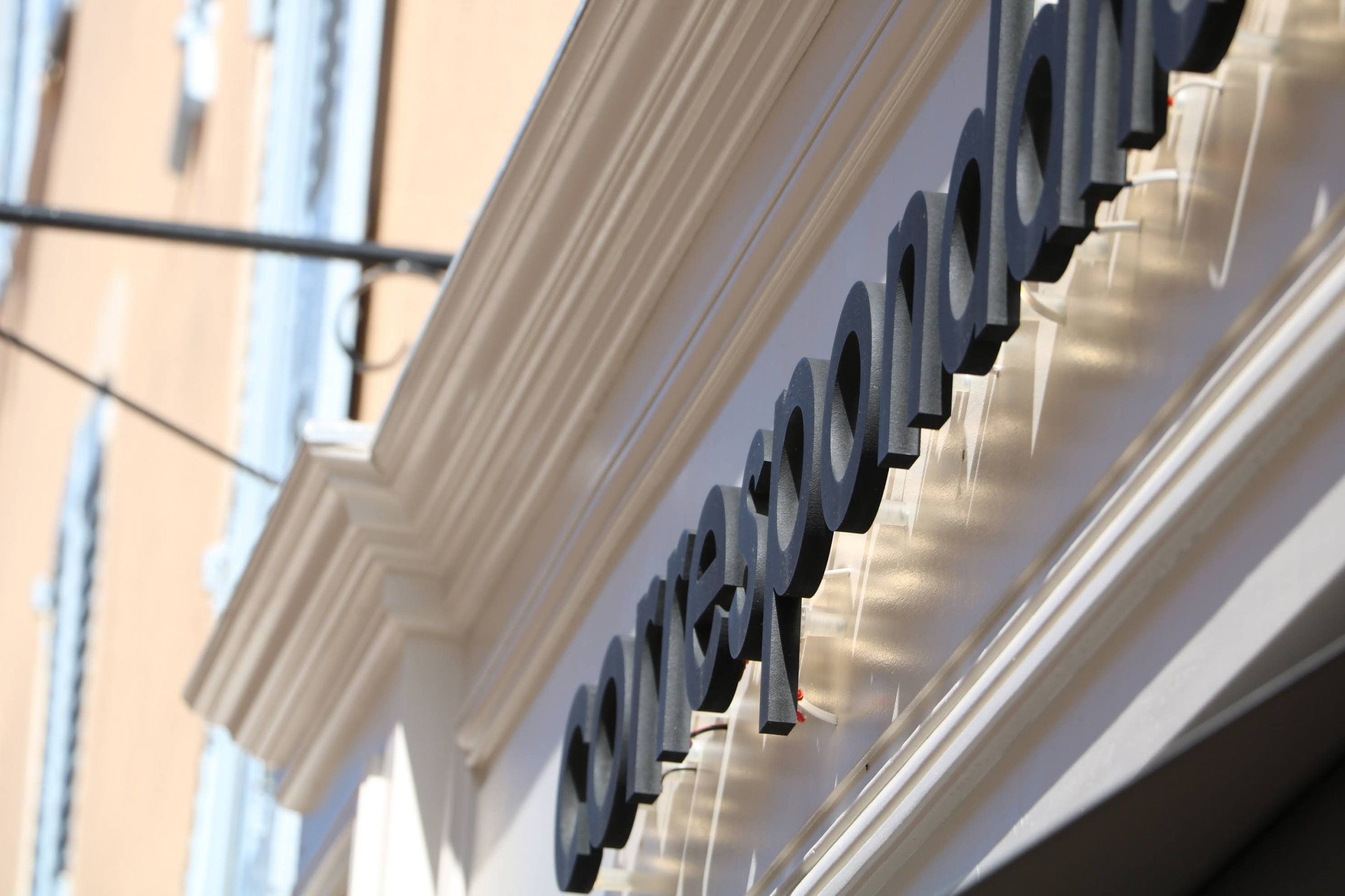 Menuiserie d'une boutique à St Tropez