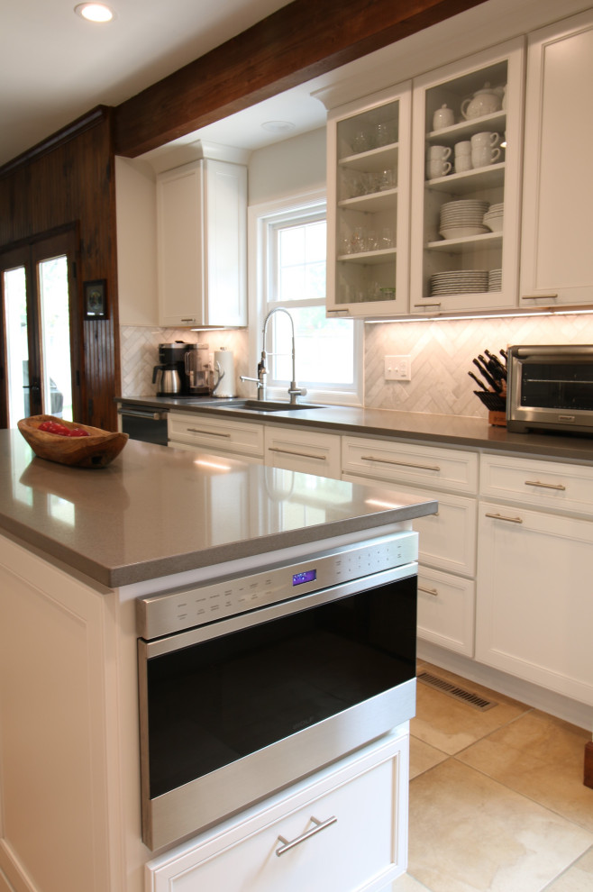 Inspiration for a transitional kitchen remodel in Denver