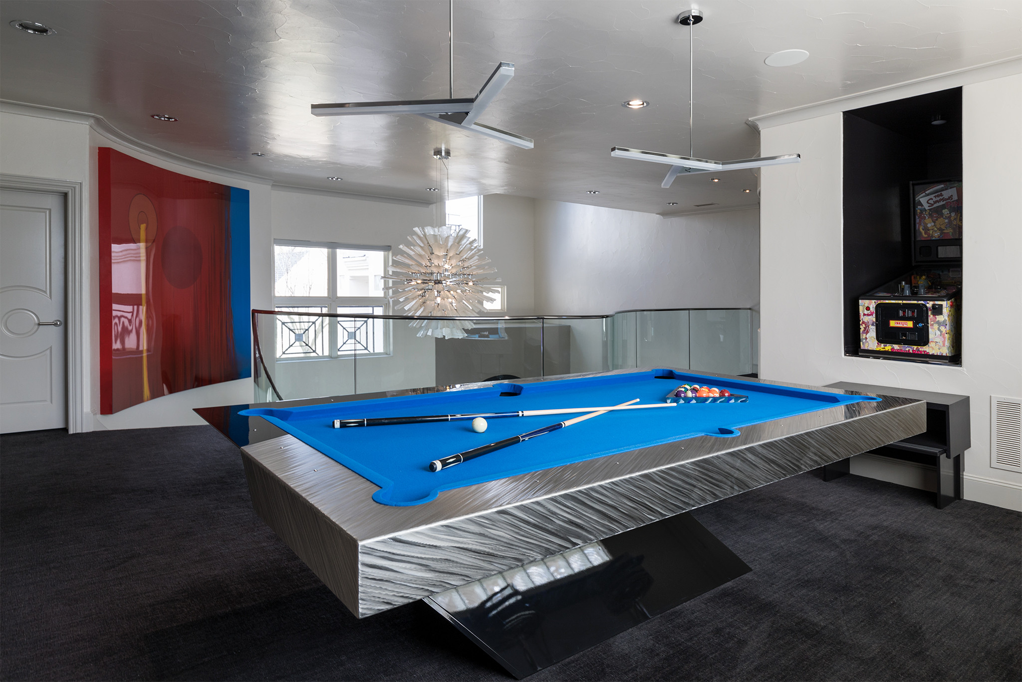 Contemporary Pool Table / Bar