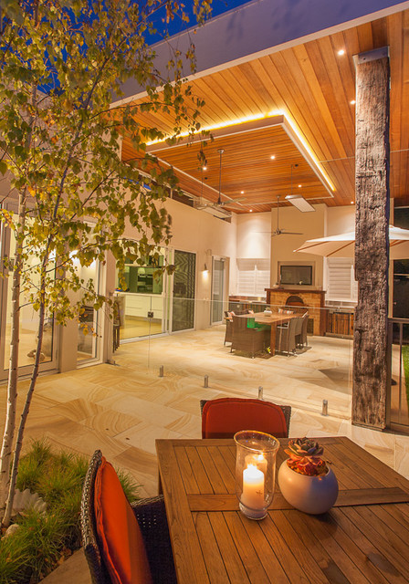 HILLSIDE RESIDENCE trendy-gaardhave