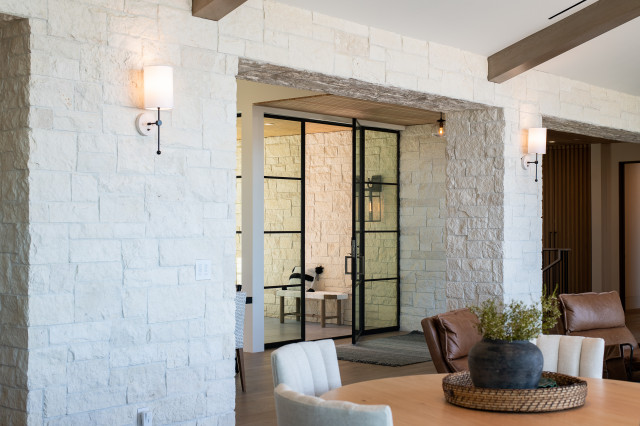 Irvine Terrace beach-style-living-room