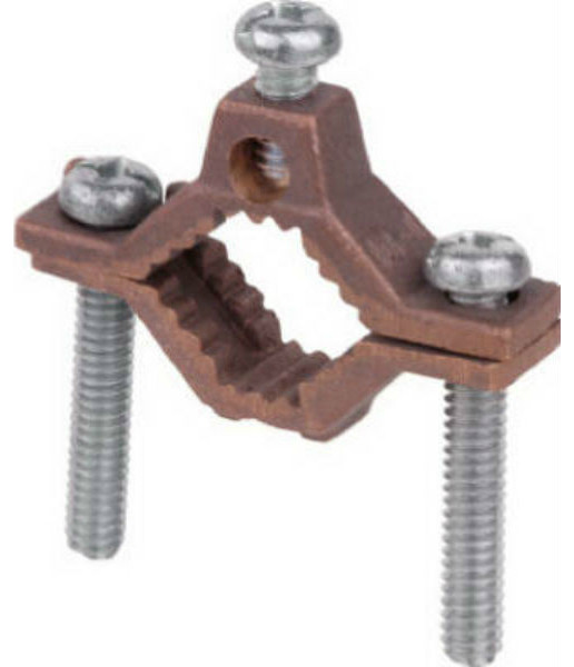 Halex® 36010 Bronze Ground Clamp 12 1 Traditional Hardware By Toolbox Supply Houzz 