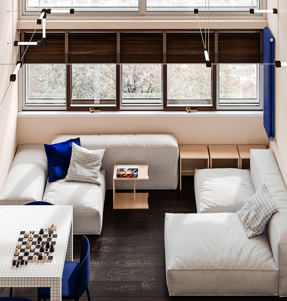 Дизайн-проект Ячейки типа F в доме наркомфина