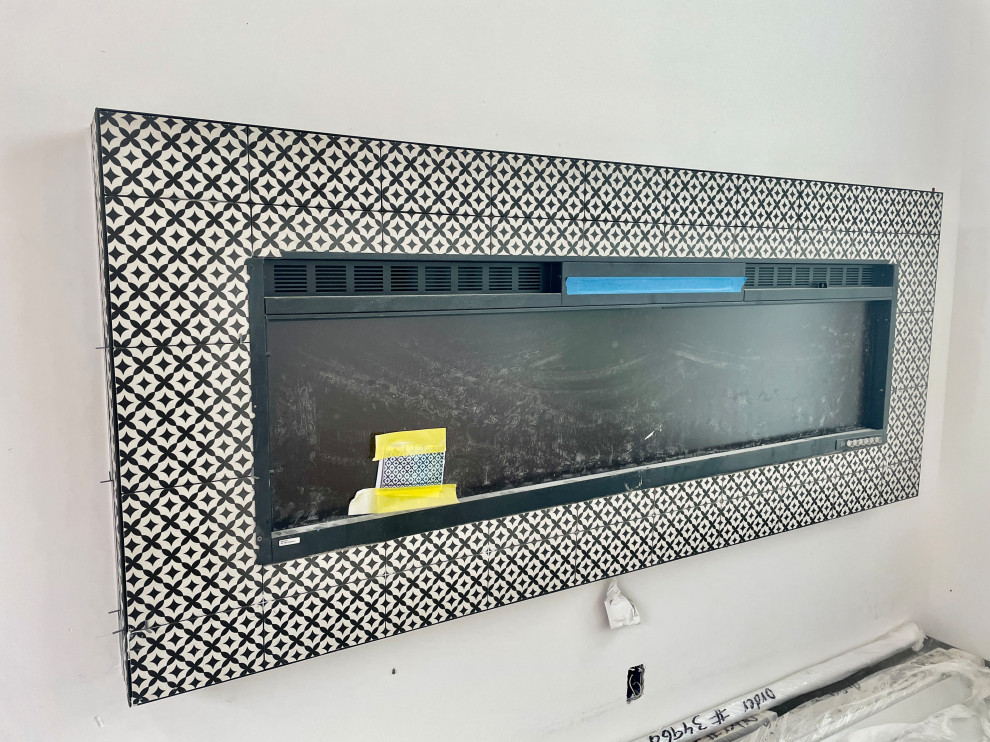 Fireplace tile installation | Venice CA