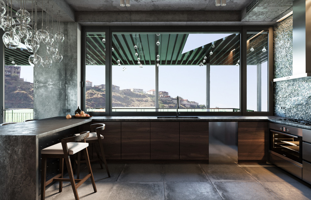 Private House With a View of a Gorge