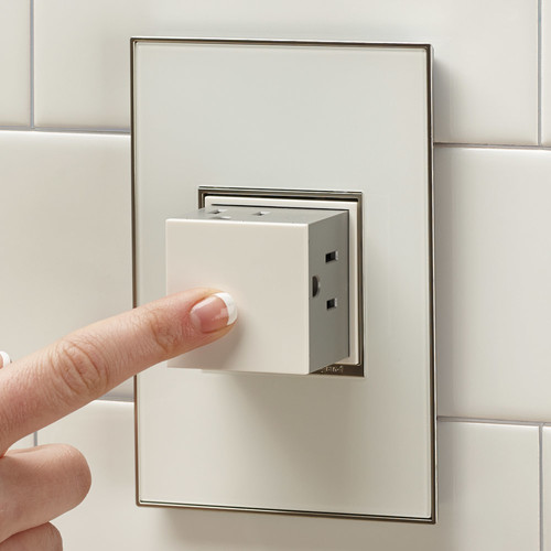 Can this outlet be installed on the top service of a ...