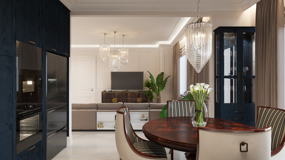 ЖК Red Side. Cовременная классика. 105 кв.м.