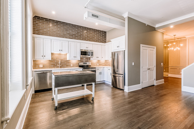 Downtown Historic Remodel transitional-kitchen