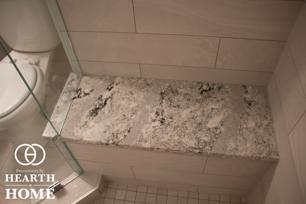Trendy home design photo in Calgary