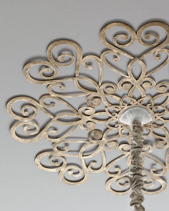 Scrolled Ceiling Medallion traditional-ceiling-medallions