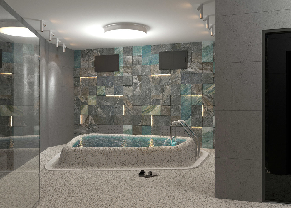 Сауна и бассейн