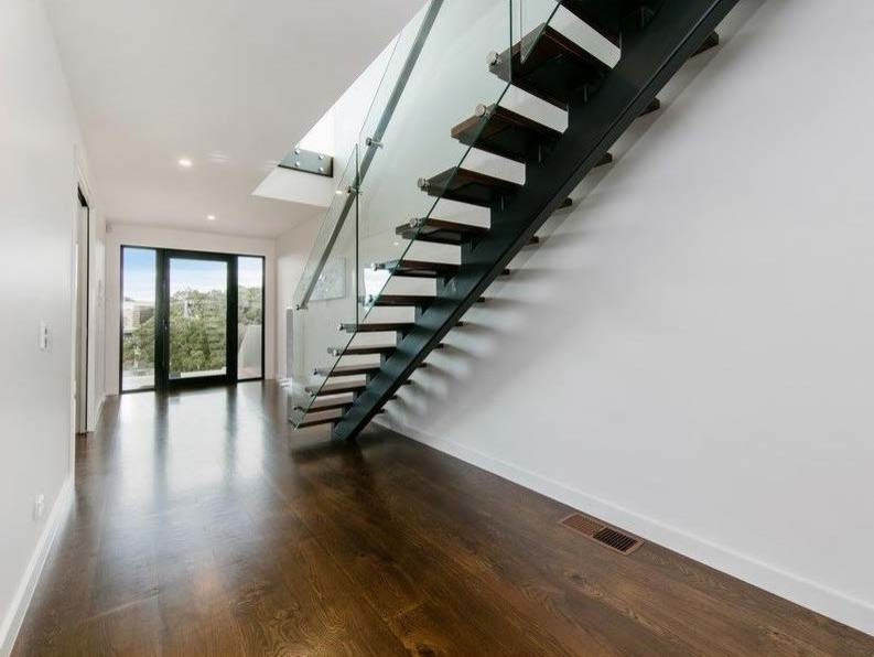 Contemporary staircase in Melbourne.