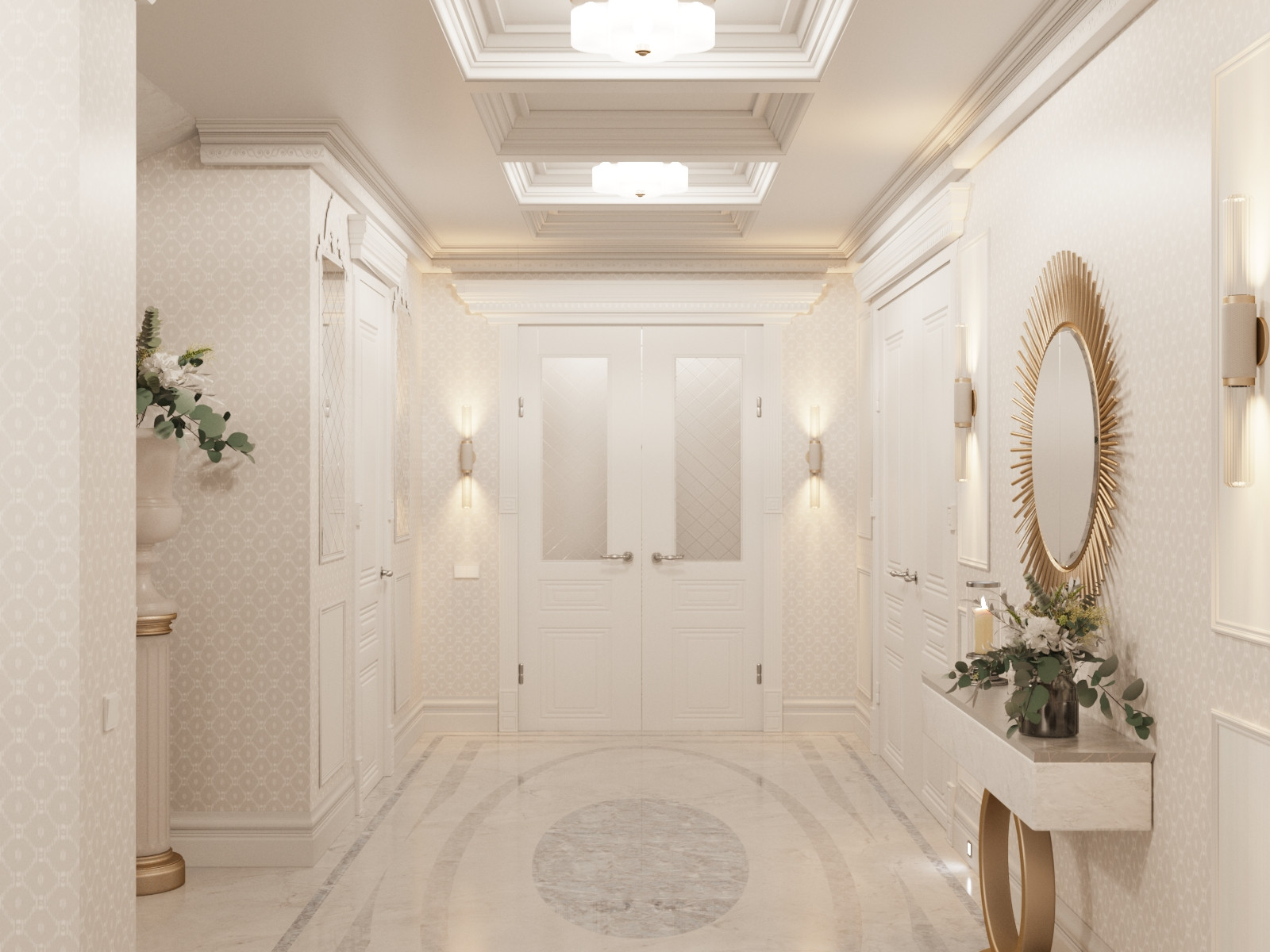 Входная зона в классическом стиле