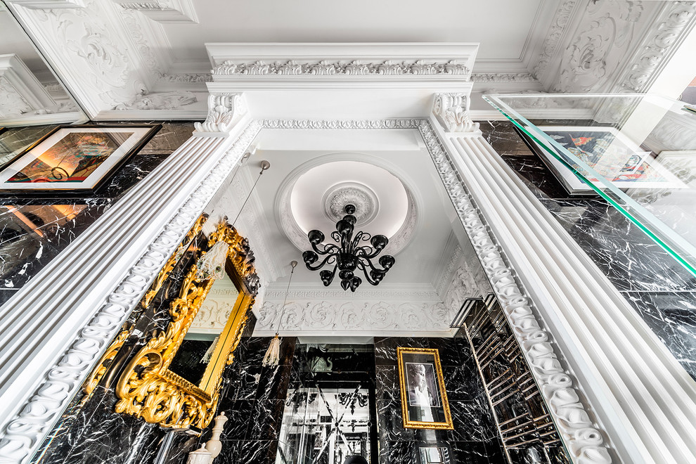 Съёмка интерьера квартиры в стиле фьюжн.