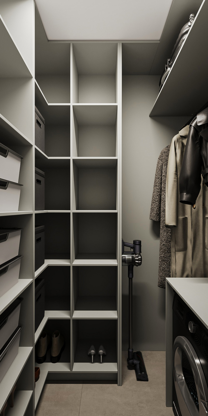 Дизайн-проект 3х-комнатной квартиры в "ЖК БелАрт", 78 кв.м