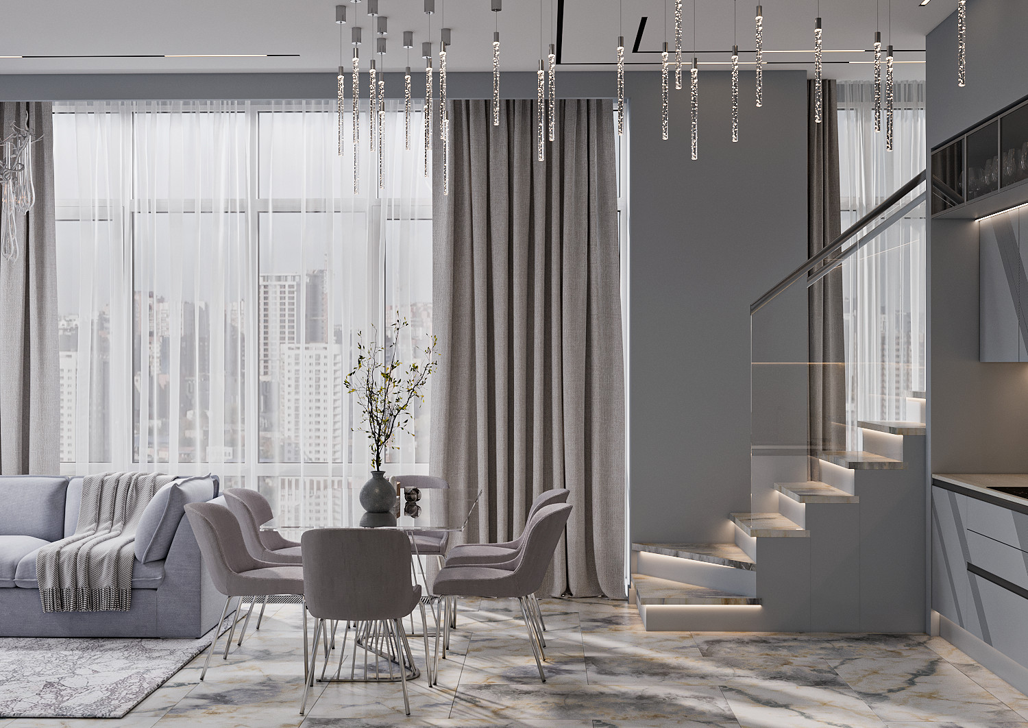 г.Сириус, ЖК "Екатеринеский квартал" 208 кв.м \ 3 спальни