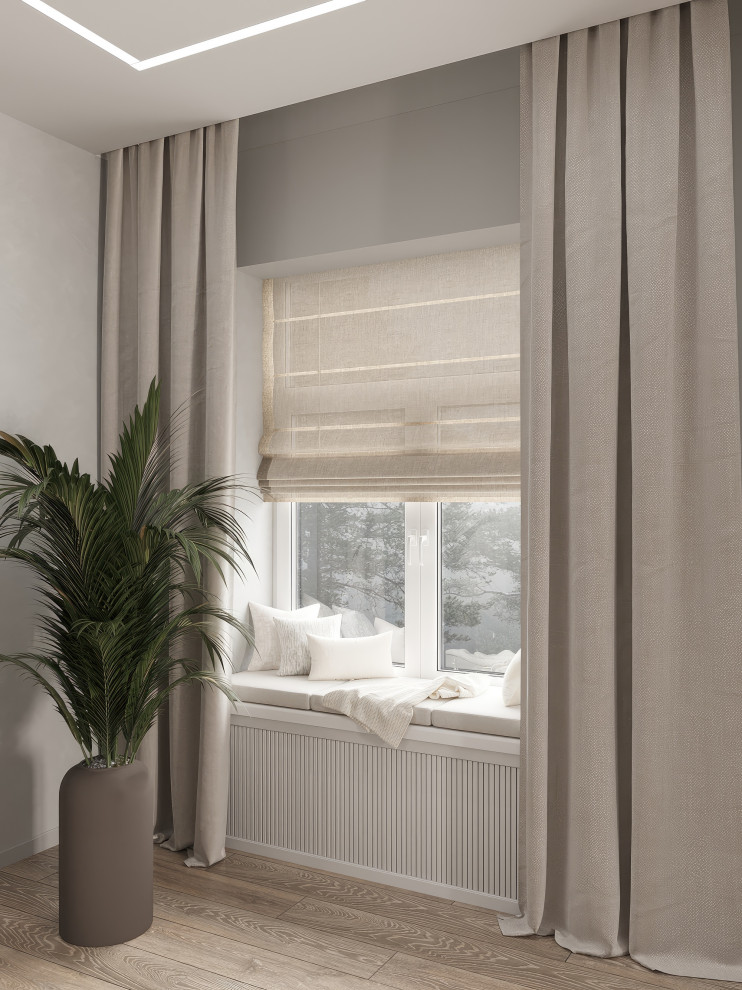 Просторная гостиная