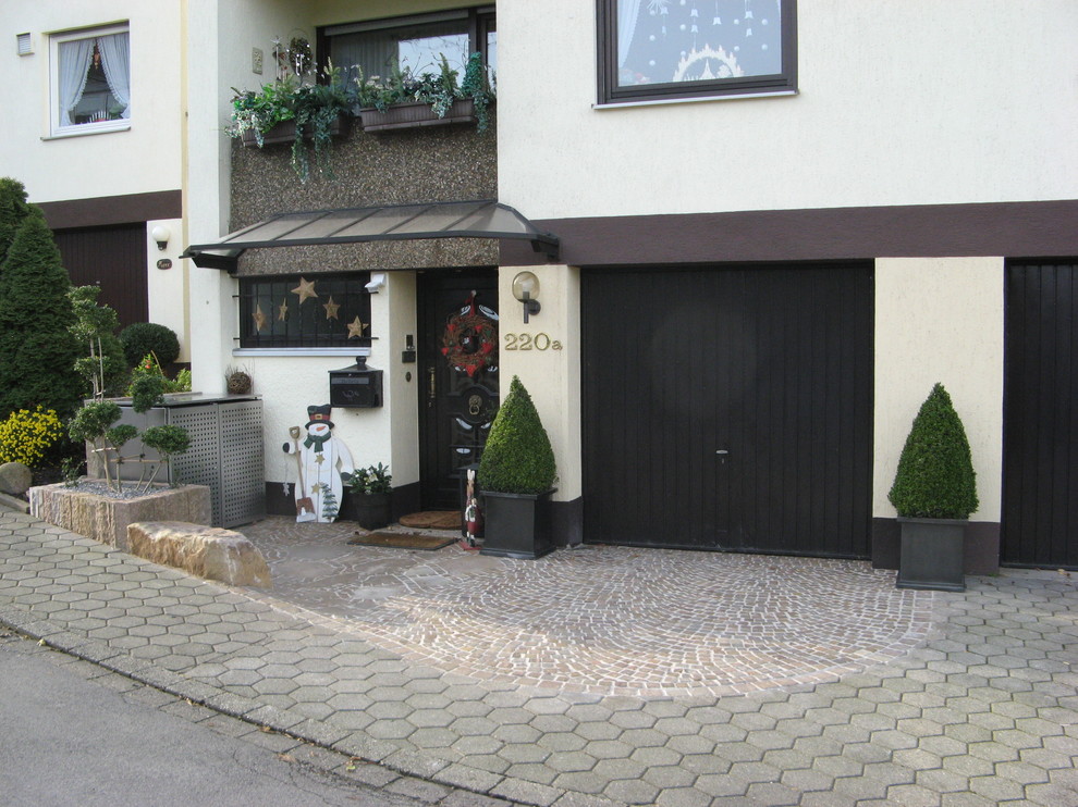 Eklektischer Eingang in Dortmund