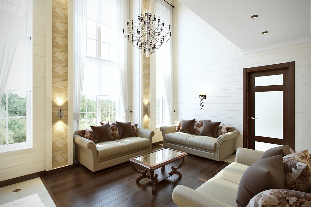 Дизайн интерьера загородного дома г. Москва ЖК Заповедный парк