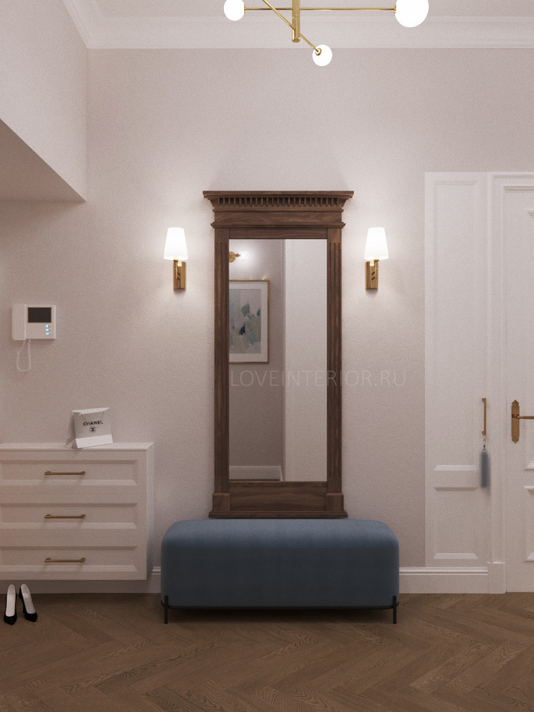 Квартира в доме, построенном в XIX веке в центре Москвы