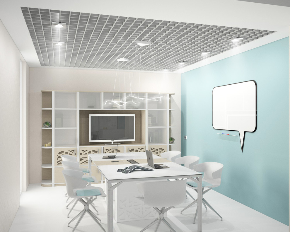 Проект офисного помещения площадью 140 кв м в центре Москвы создан для Defortis