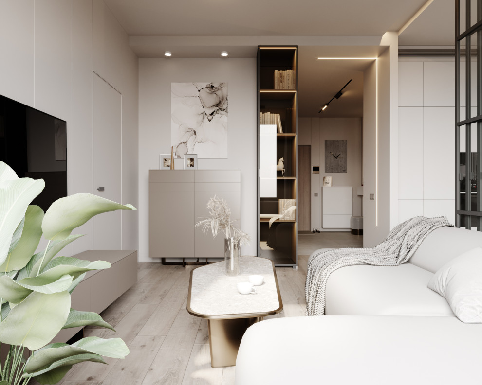 Гостиная в стиле минимализм