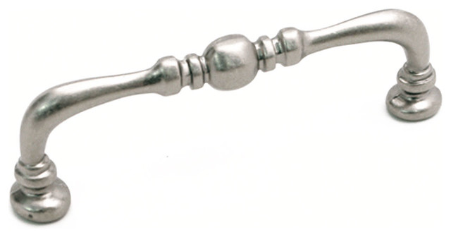 Clara Classic Drawer Handles, Silver, Set of 5