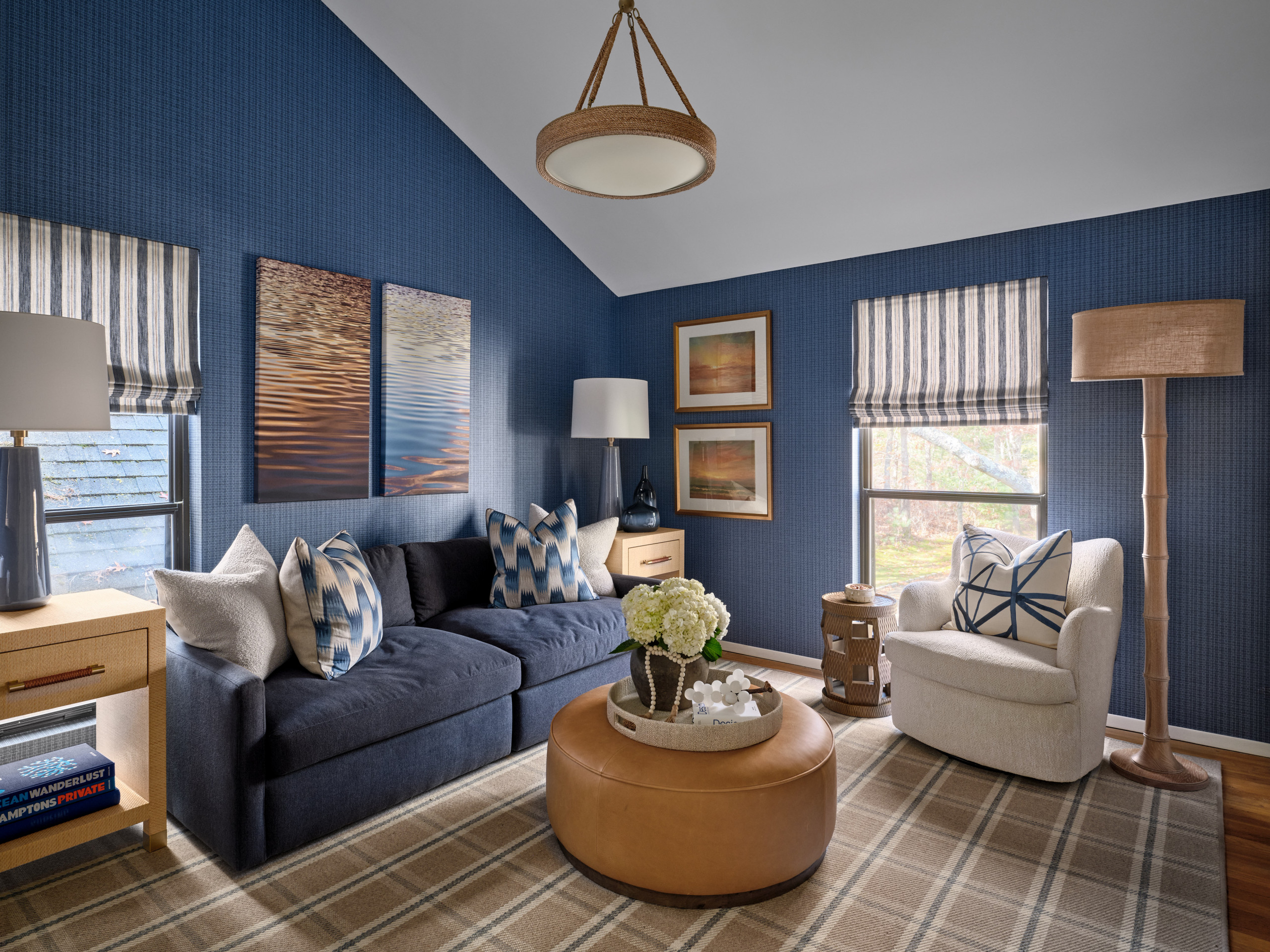 Example of a living room design in New York