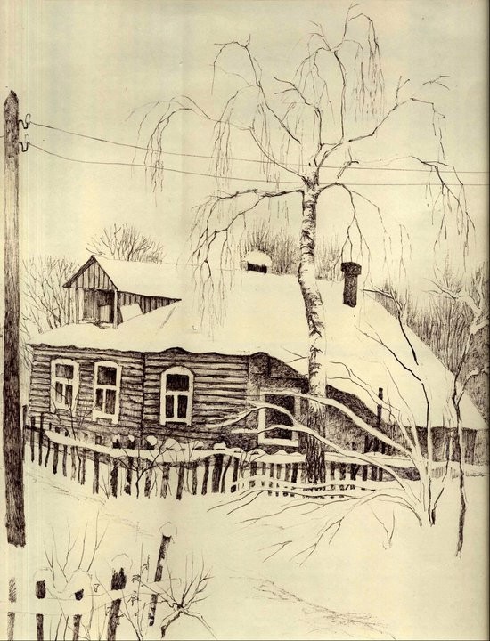 Мои черно-белые рисунки