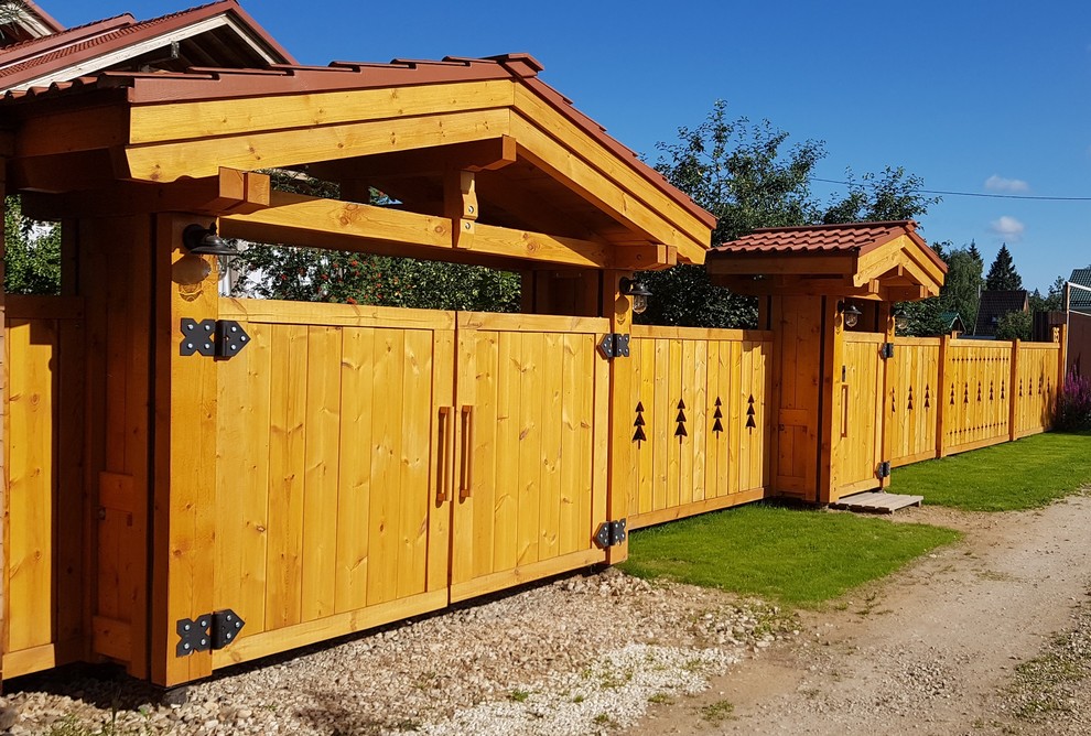 Заборы в стиле ШАЛЕ