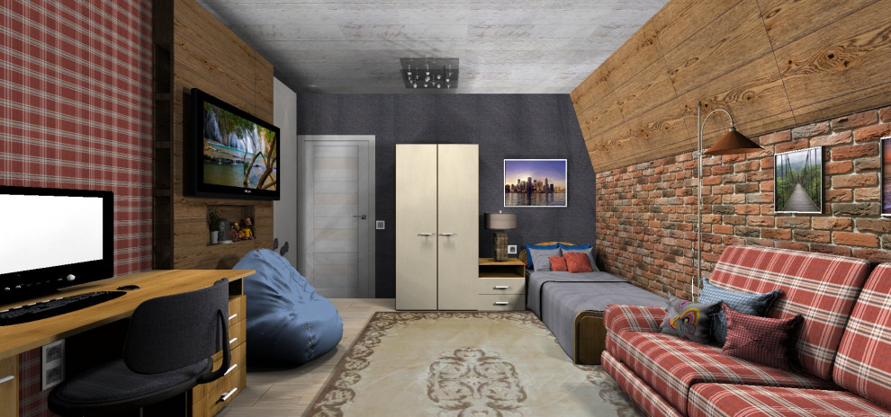 Коттедж. Комната молодого джентльмена.