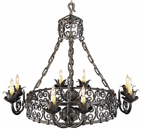 Aragon Wrought Iron Chandelier Terranean Chandeliers By Arte De Mexico - Chandelier In Mexican Spanish Aragon Wrought Iron Chandelier Terranean Chandeliers By Arte De Mexico - Chandelier In Mexican Spanish