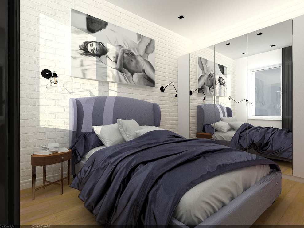 Интерьер Квартиры. Студия двушка. Лофт.