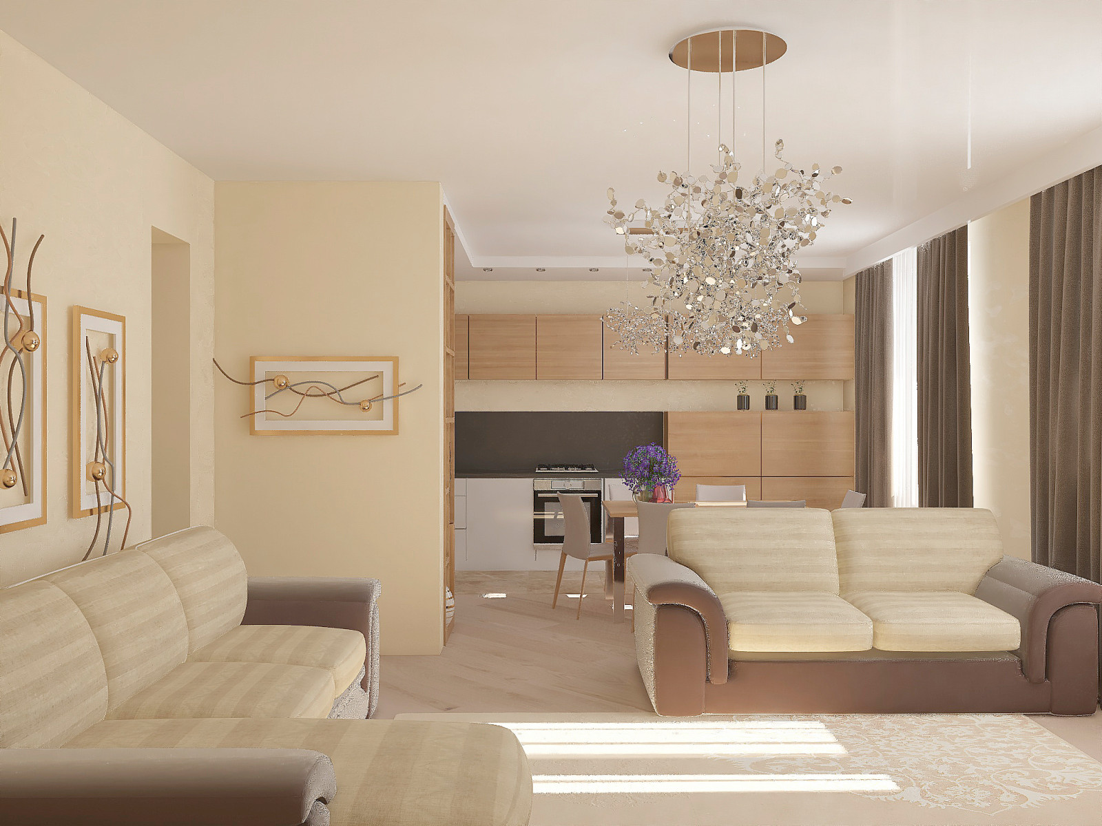 частный интерьер квартира г. Екатеринбург