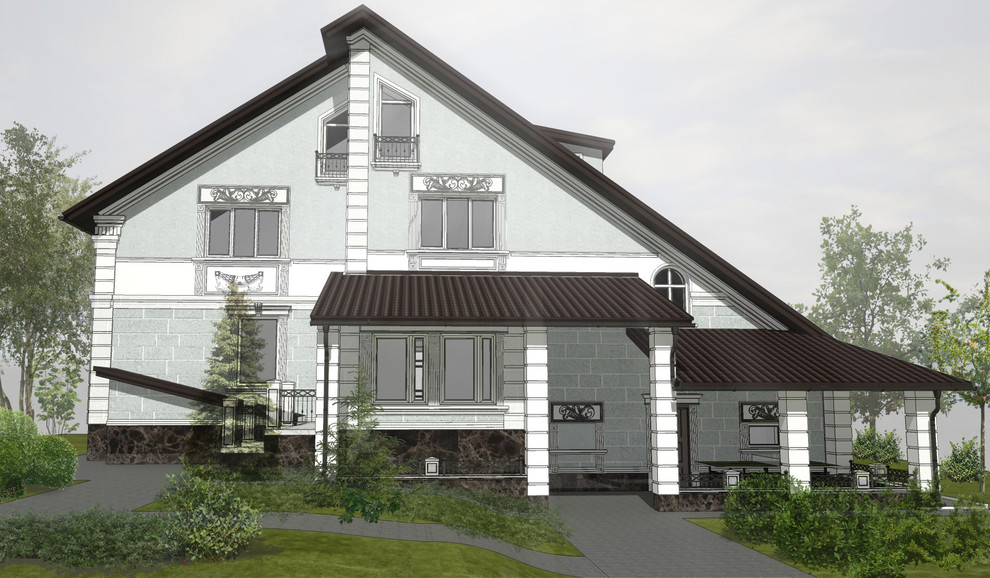 Новые фасады старой советской дачи