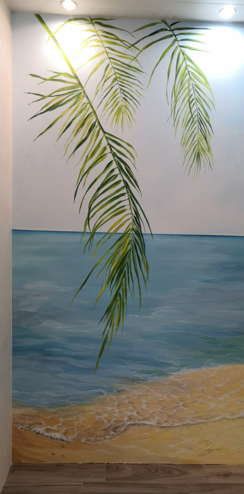 Художественная роспись стен, в цвете