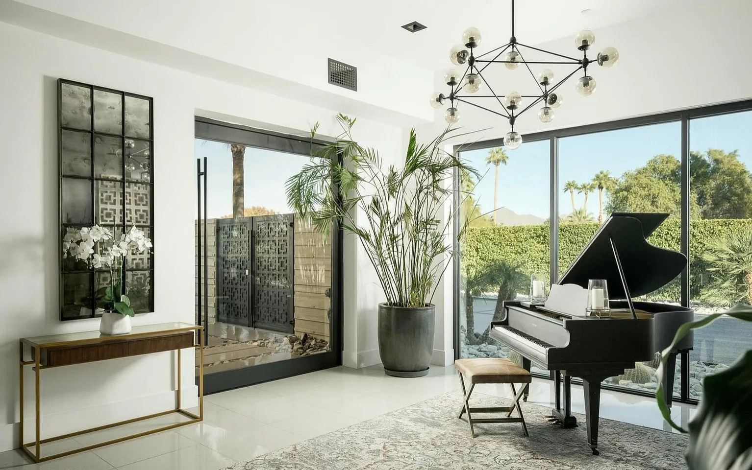 Whole Home Mid Century Meets Industrial