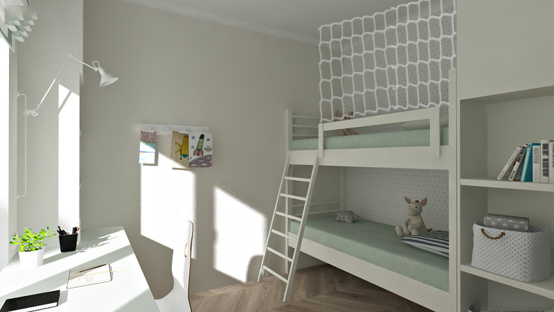 Дизайн-проект трехкомнатной квартиры г. Москва