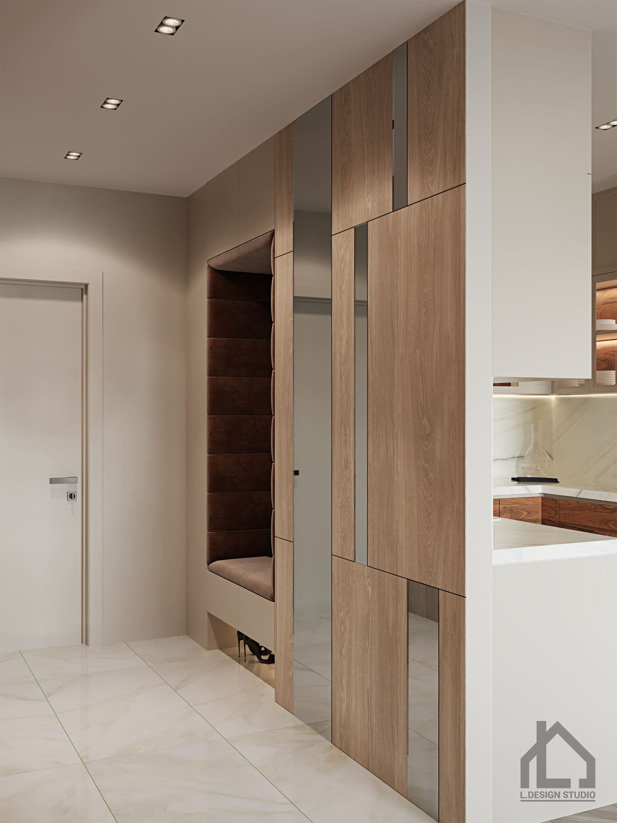 Прихожая в современном стиле